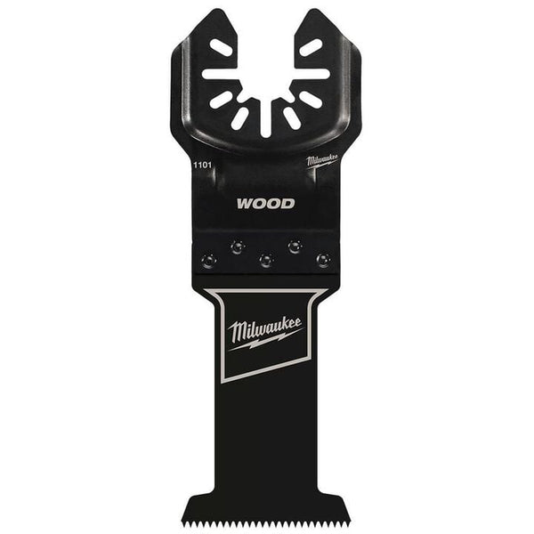 Milwaukee 1-3/8" HCS Multi-Tool Oscillating Blade for Wood Cutting