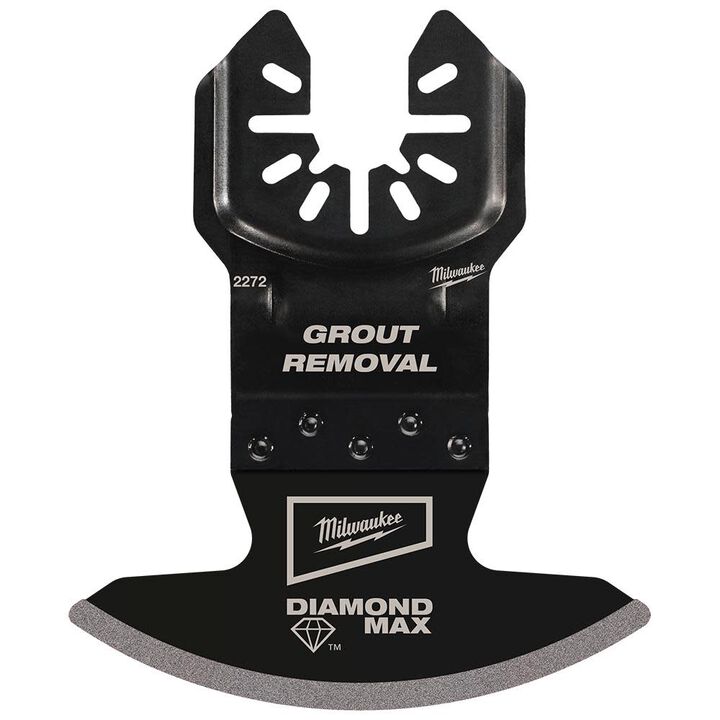 Milwaukee Universal Fit OPEN-LOK Diamond MAX Multi-Tool Blade for Grout Removal (1-Pack)