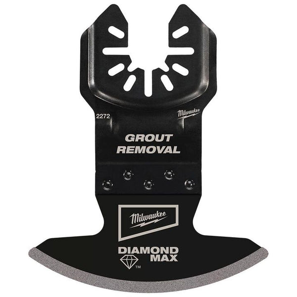Milwaukee Universal Fit OPEN-LOK Diamond MAX Multi-Tool Blade for Grout Removal (1-Pack)