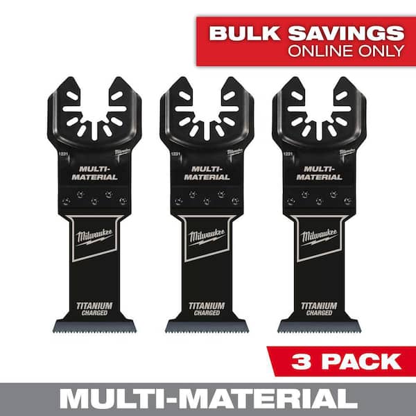 Milwaukee OPEN-LOK 1-3/8 in. Bi-Metal Multi-Tool Blades (3-Pack)