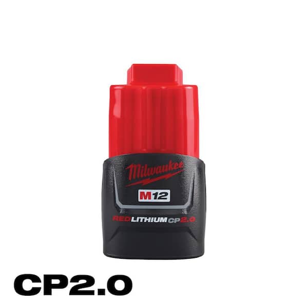Milwaukee M12 12-Volt Lithium-Ion 2.0 Ah Compact Battery Pack
