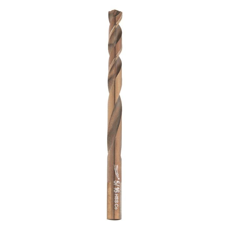 Milwaukee 5/16 in. Cobalt Red Helix Twist Drill Bit