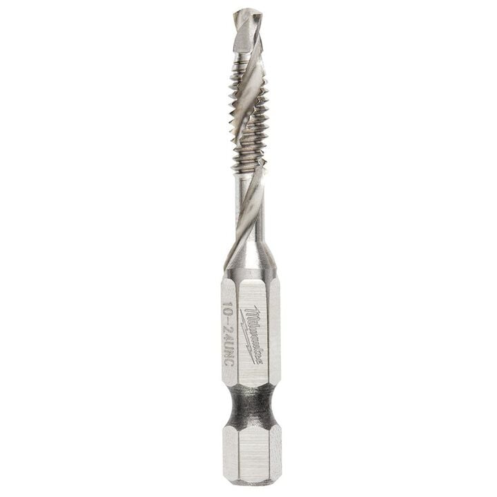 Milwaukee SHOCKWAVE 10-24 UNC Steel Impact Rated Drill Tap Bit