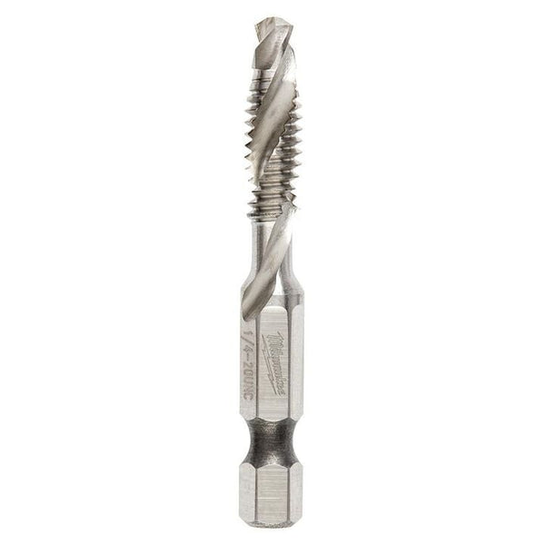Milwaukee SHOCKWAVE 1/4-20 UNC Steel Impact Rated Drill Tap Bit