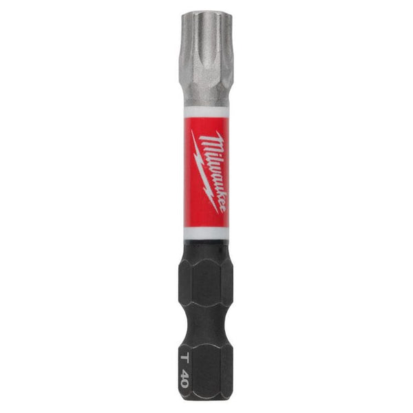 Milwaukee SHOCKWAVE Impact Duty 2 in. T40 Torx Alloy Steel Screw Driver Bit (1-Pack)