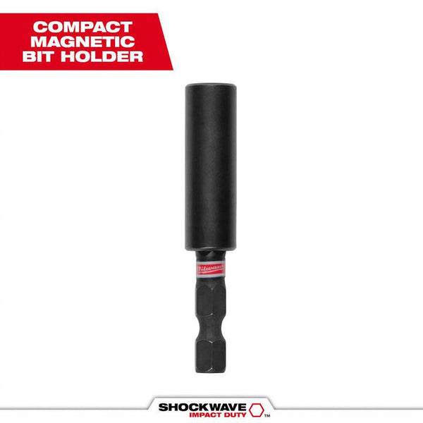 Milwaukee SHOCKWAVE Compact Magnetic Bit Holder