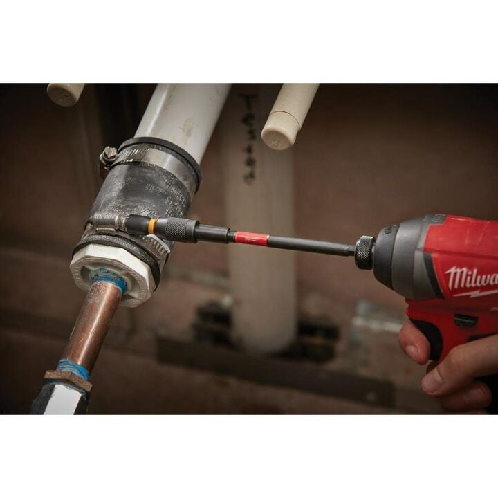 Milwaukee SHOCKWAVE Impact Duty 6 in. Magnetic Locking Bit Holder