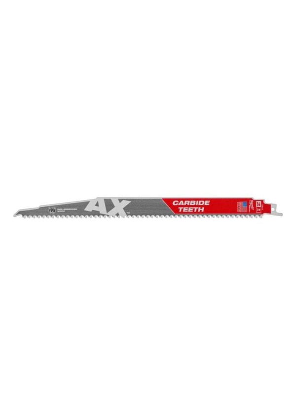 Milwaukee 12" AX Carbide Sawzall Blade 5 TPI