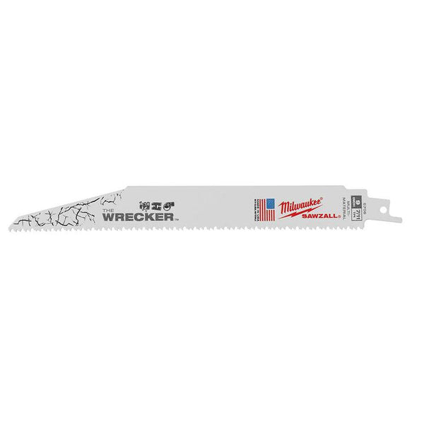 Milwaukee 9" WRECKER Sawzall Blades (5-Pack)