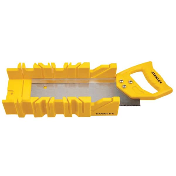 Stanley 11 in. Miter Box with Saw